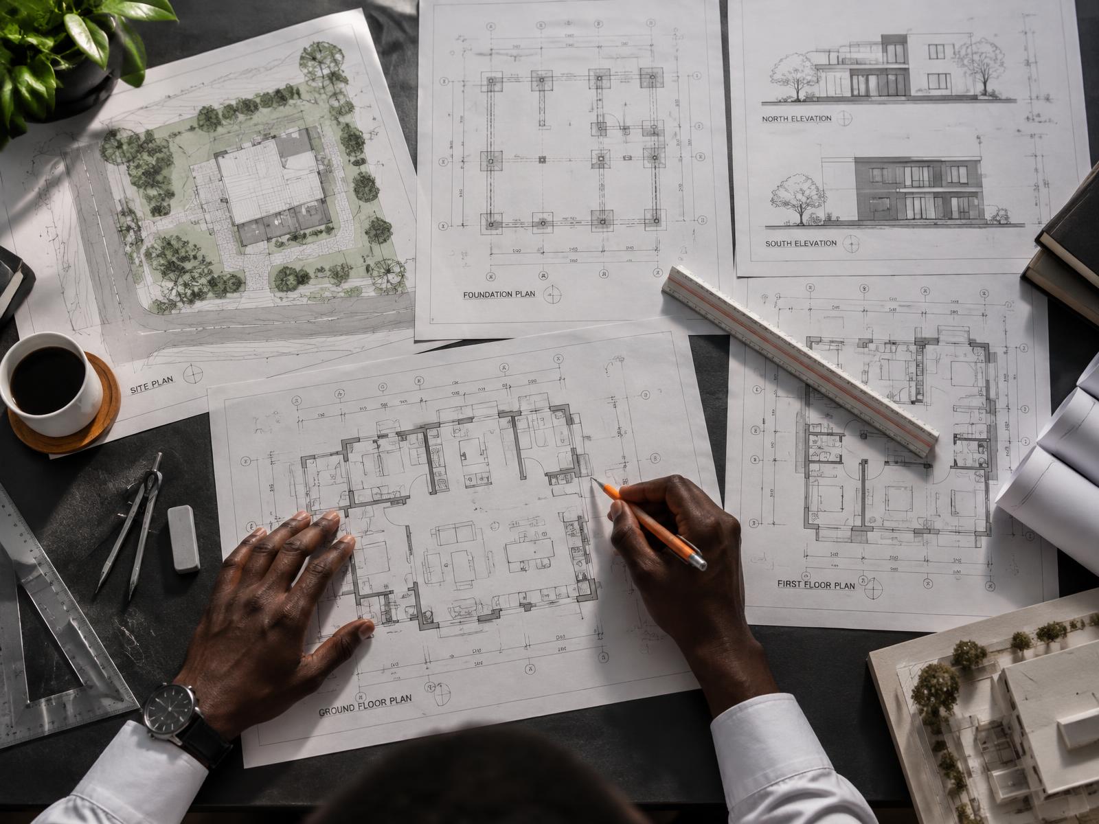 Plan de fondation